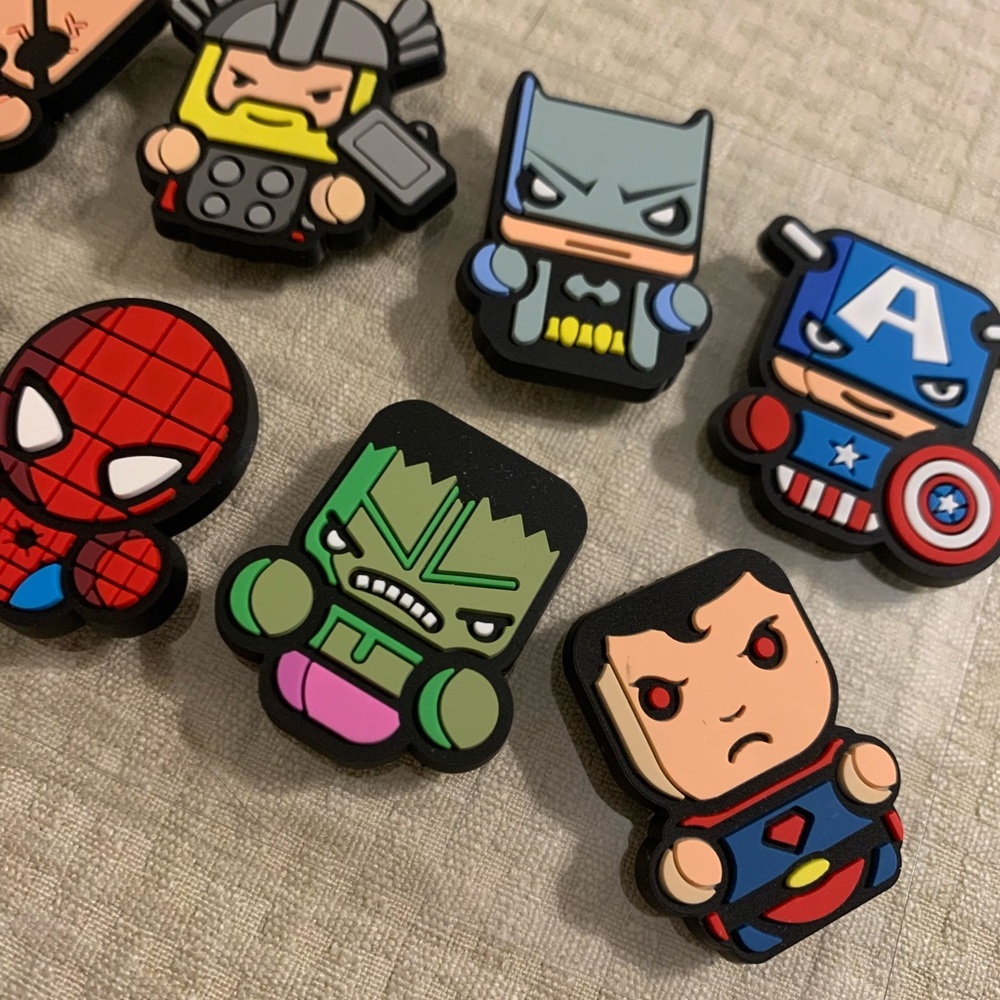 Croc Charms Super Heroes Disney View 2